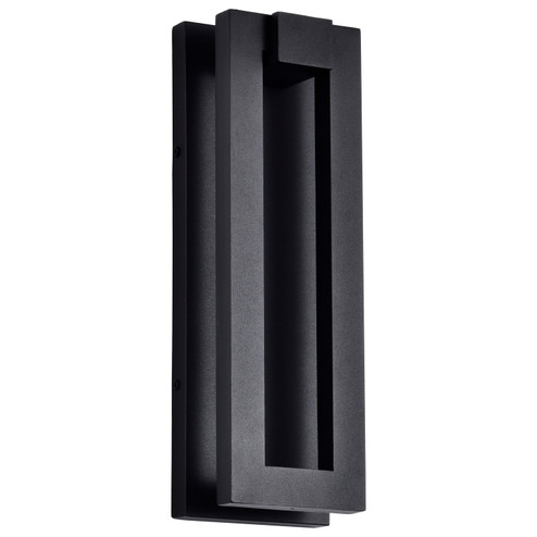 Crew LED Outdoor Wall Sconce in Sand Black (72|62-2301)