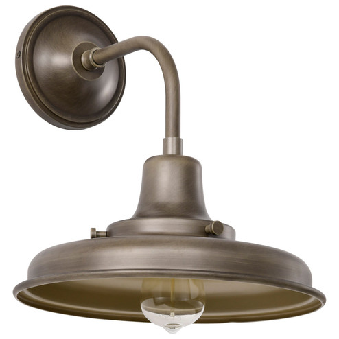 Morris One Light Outdoor Wall Lantern in Burnished Bronze (72|60-8571)