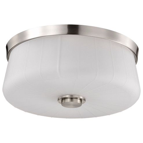 Lune Three Light Flush Mount in Brushed Nickel (72|60-8220)