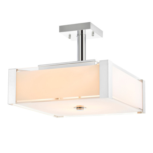 Lucie Three Light Chandelier in Chrome (401|5571P14C-S)