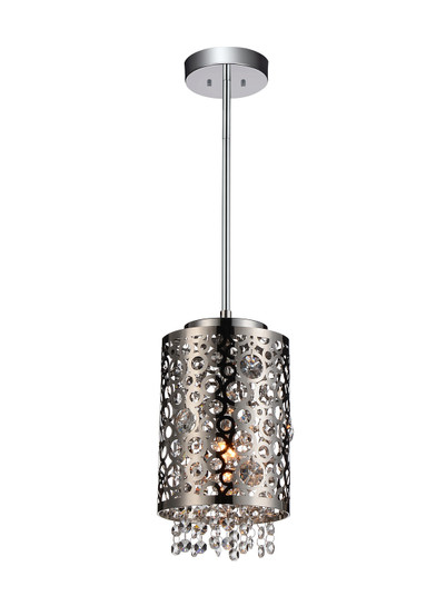 Bubbles One Light Mini Pendant in Stainless Steel (401|5536P6ST-R)
