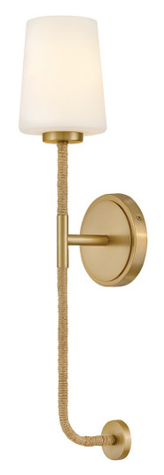 Kline LED Wall Sconce in Lacquered Brass (531|83450LCB-NAT)