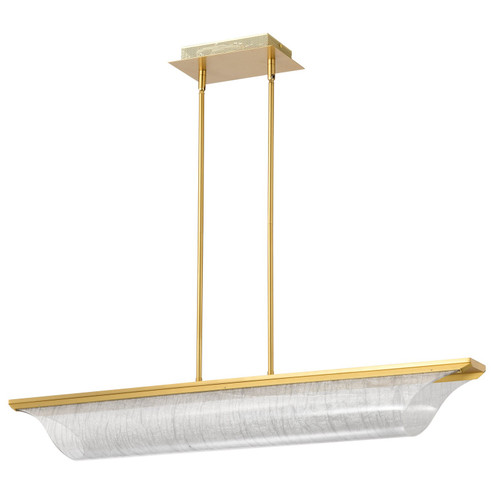 Idris LED Island Pendant in Vintage Brass (72|62-2411)