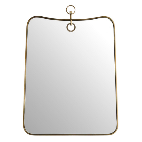 Lennox Mirror in Antique Brass (314|WMI100)