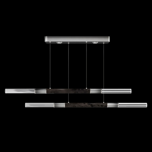 Antonia LED Linear Pendant in Ombre Silver/Nickel/Charcoal (48|100150-721)
