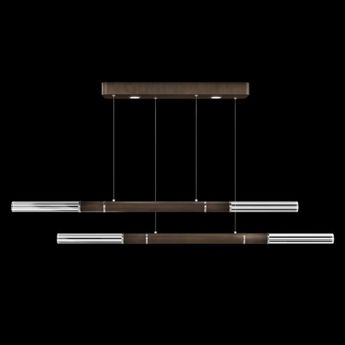 Antonia LED Linear Pendant in Bronze/Nickel/No Skin (48|100150-220)