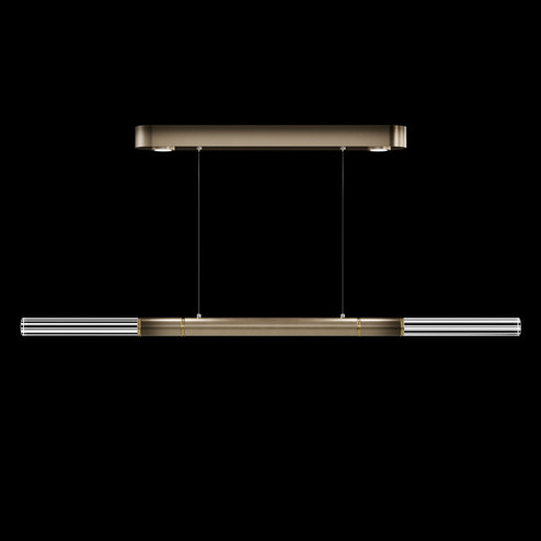 Antonia LED Linear Pendant in Ombre Bronze/Brass/No Skin (48|100149-610)