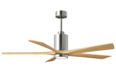Patricia-5 60'' Ceiling Fan in Polished Chrome (101|PA5-CR-LM-60)