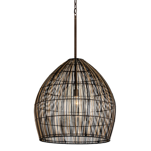 Holden One Light Chandelier in Textured Bronze (67|F7531-TBZ)