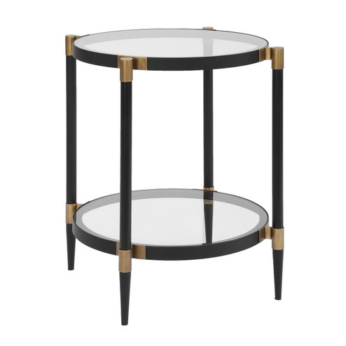 Chadid Side Table in Black Iron (52|50360)