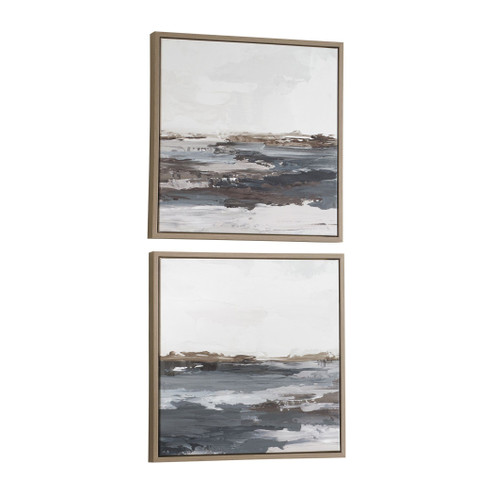 Bring Me In Landscape Painting Set/2 in Light Oak (52|32541)