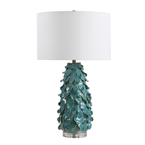 Mina One Light Table Lamp in Antique Brass (52|30683)