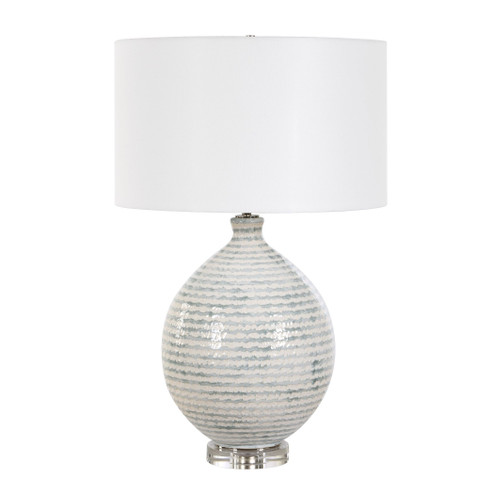 Clary One Light Table Lamp in Antique Brass (52|30680)