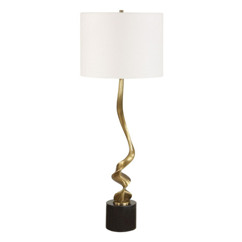 Spiraling One Light Buffet Lamp in Antique Brass (52|30614-1)