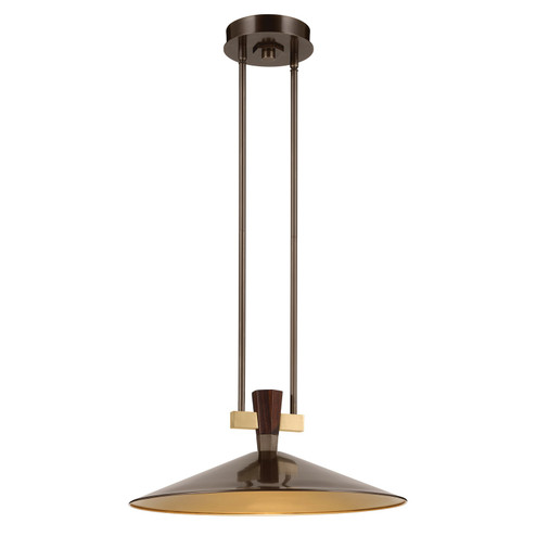 Tenon LED Pendant in Lacquered Bronze (12|52832LBZLED)