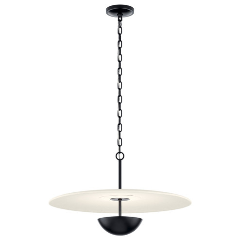 Mikale LED Pendant in Black (12|52829BKLED)