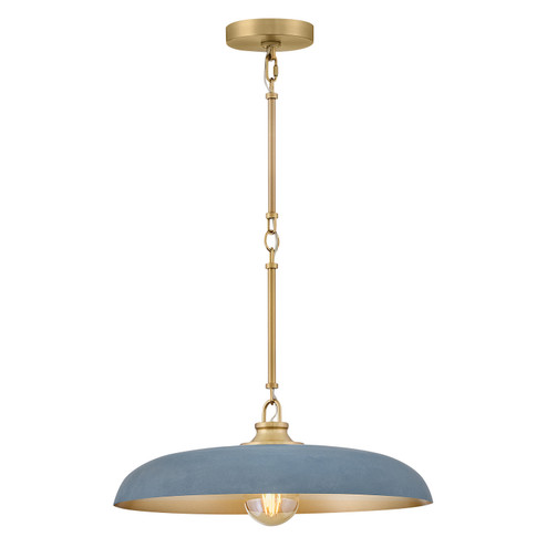Sadie LED Pendant in Lacquered Brass (13|48167LCB-VTD)