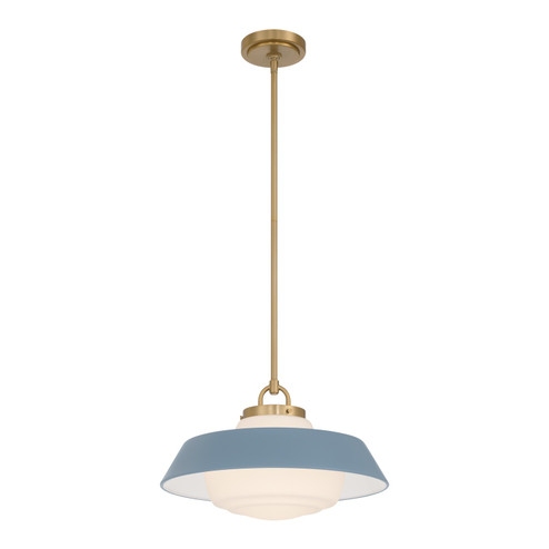 Xander One Light Pendant in Vibrant Gold (60|XAN-8006-VG-BL)