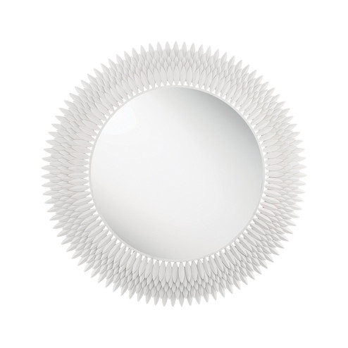 Broche Mirror in Matte White (60|BRH-M546-MT)