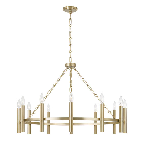 Winton 12 Light Chandelier in Matte Brass (65|462001MA)