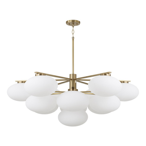 Soren 13 Light Chandelier in Aged Brass (65|460501AD)