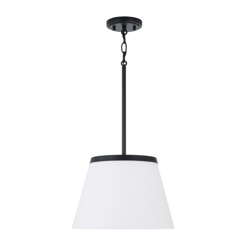 Drake One Light Pendant in Matte Black (65|361011MB)