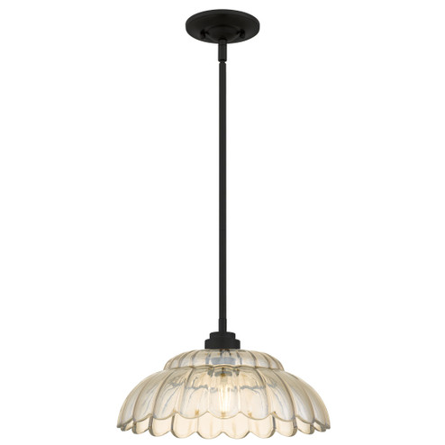 Whitecap One Light Pendant in Mottled Cocoa (10|WHP1814MC)