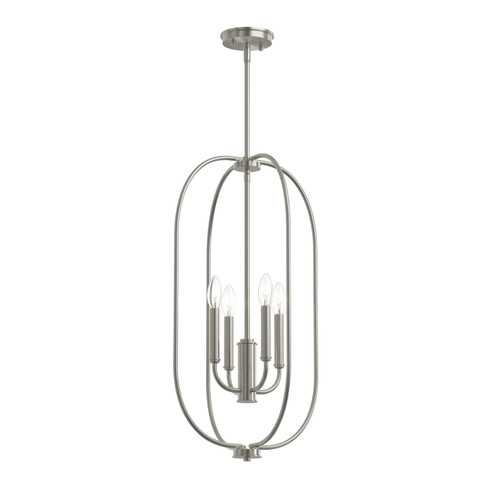 Reines Four Light Foyer Pendant in Brushed Nickel (54|P500510-009)