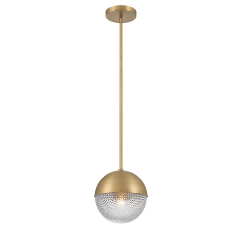 Luniva One Light Mini Pendant in Legacy Brass (7|10126-732)