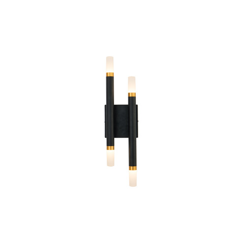 Draven LED Wall Sconce in Black (347|WS19705-BK-UNV)