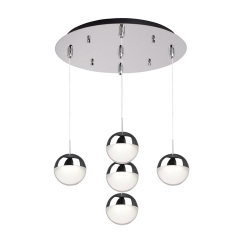 Pluto LED Pendant in Chrome (347|MP402801CH-05)