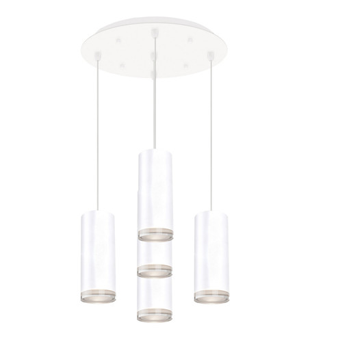 Cameo LED Pendant in White (347|MP401431WH-05)