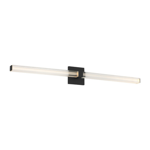 Reiya Square LED Vanity in Nightshade Black (182|SLV84827BCA)