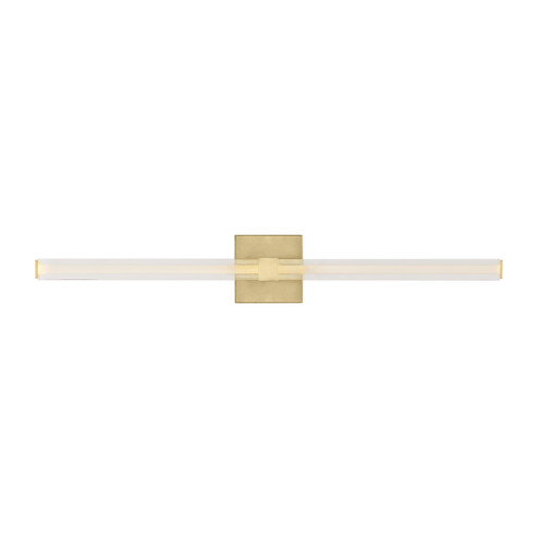 Reiya Square LED Vanity in Hand-Rubbed Antique Brass (182|SLV84727HABCA)