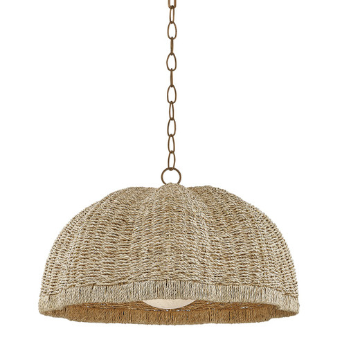 Jack One Light Pendant in Patina Brass (67|F6124-PBR)