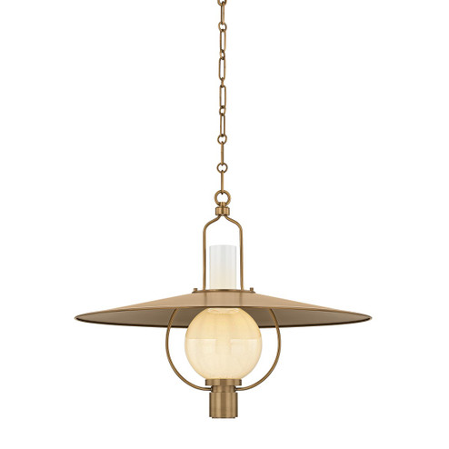 Cahill One Light Lantern in Patina Brass (67|F2730-PBR)