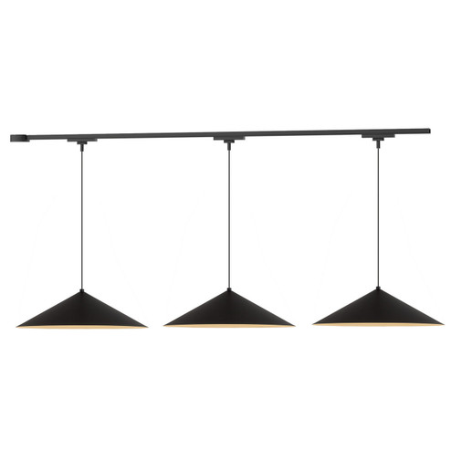 Luiz LED Ceiling Kit in Black (347|TR3L-P73915-BK)