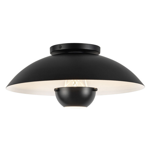 Umbra One Light Semi-Flush Mount in Black (347|SF11914-BK)