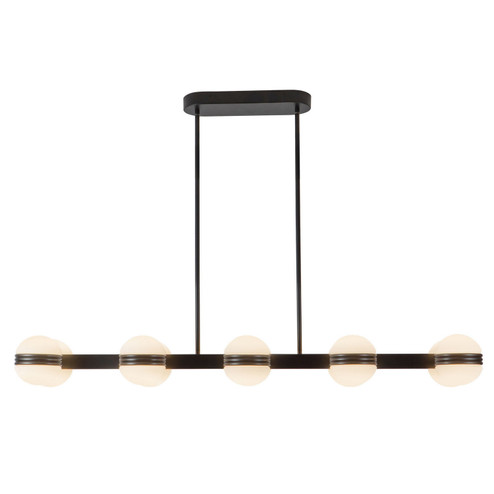 Selene LED Linear Pendant in Black (347|LP38148-BK)