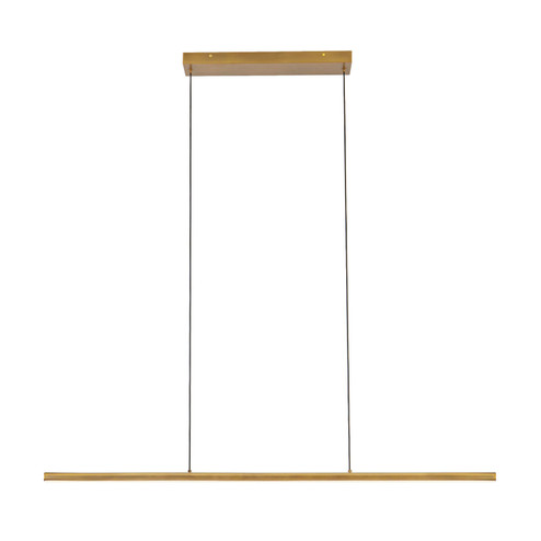 Drift LED Linear Pendant in Vintage Brass (347|LP12245-VB)