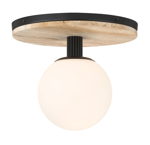 Carnagie LED Flush Mount in Matte Black (40|50186-020)