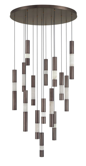 Ronda LED Chandelier in Harlow Bronze (40|50120-024)