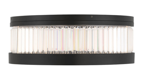 Empra LED Flush Mount in Matte Black (40|49354-027)