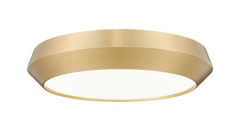Quasars LED Flush Mount in Modern Gold (224|7701F16-MGLD-LED)