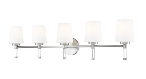 Henri Five Light Vanity in Brushed Nickel (224|7700-5V-BN)