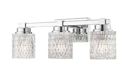 Jacqueline Three Light Vanity in Chrome (224|6101-3V-CH)
