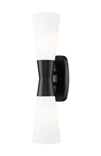 Emrys Two Light Wall Sconce in Matte Black (224|4504-2S-MB)
