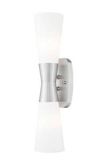 Emrys Two Light Wall Sconce in Brushed Nickel (224|4504-2S-BN)