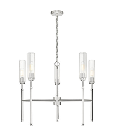 Esme Five Light Chandelier in Brushed Nickel (224|3047-5BN)