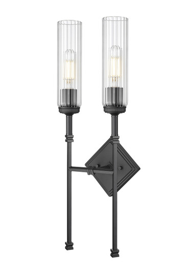 Esme Two Light Wall Sconce in Matte Black (224|3047-2S-MB)